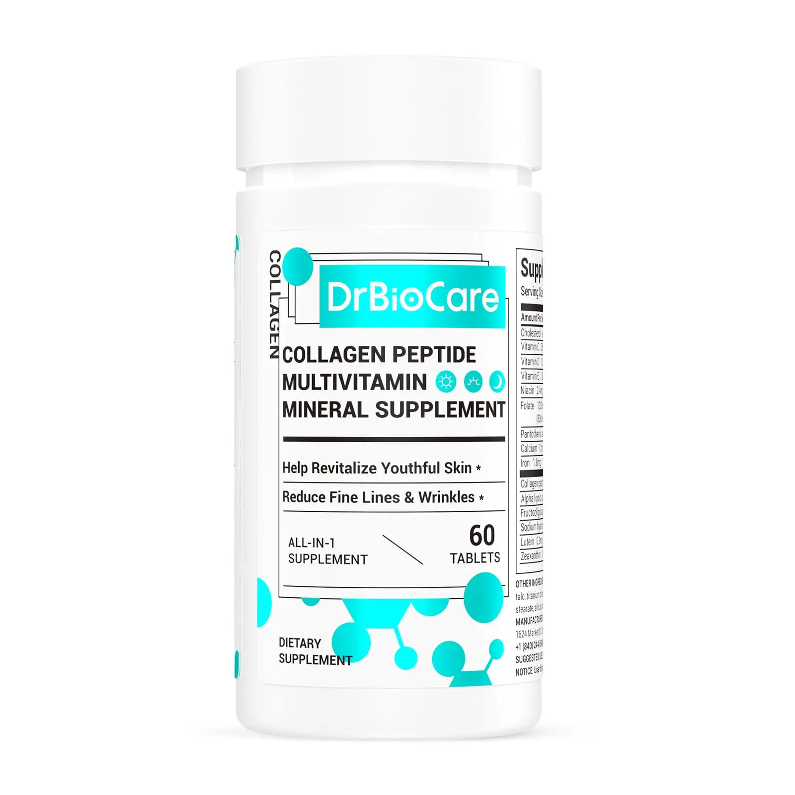 Complete Multivitamin Gummies with D3, C, E, B-Complex & Probiotics | Edible…
