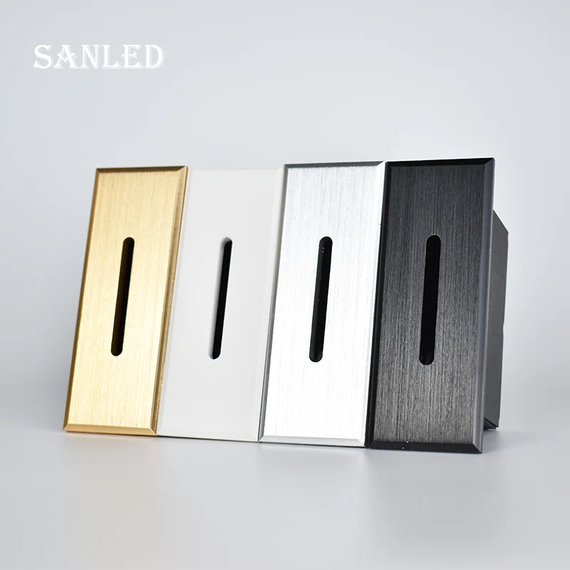 SANDIY LED Staircase Light Alluminum Wall Lamp Recessed Night Lights for…