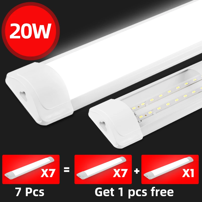 T5 T8 LED Tube Light 220V 30cm 60cm 120cm Wall Lamp Bulb Light Lampada 20W…