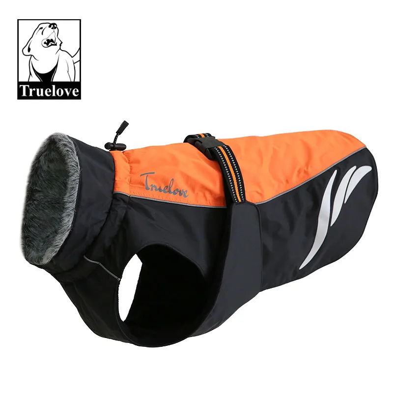 Truelove Waterproof Dog Winter Coat Vest Outdoor Reflective Walking Warm Pet…