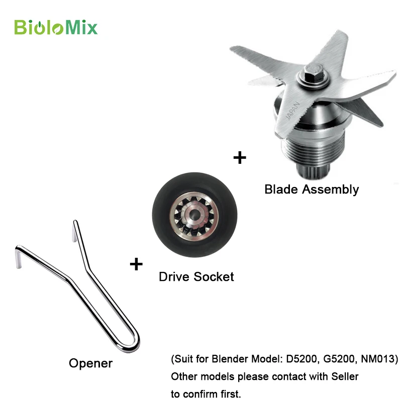 Blender Spare Parts Stainless Steel Hardened Six Mixing and Cutting Serrated…