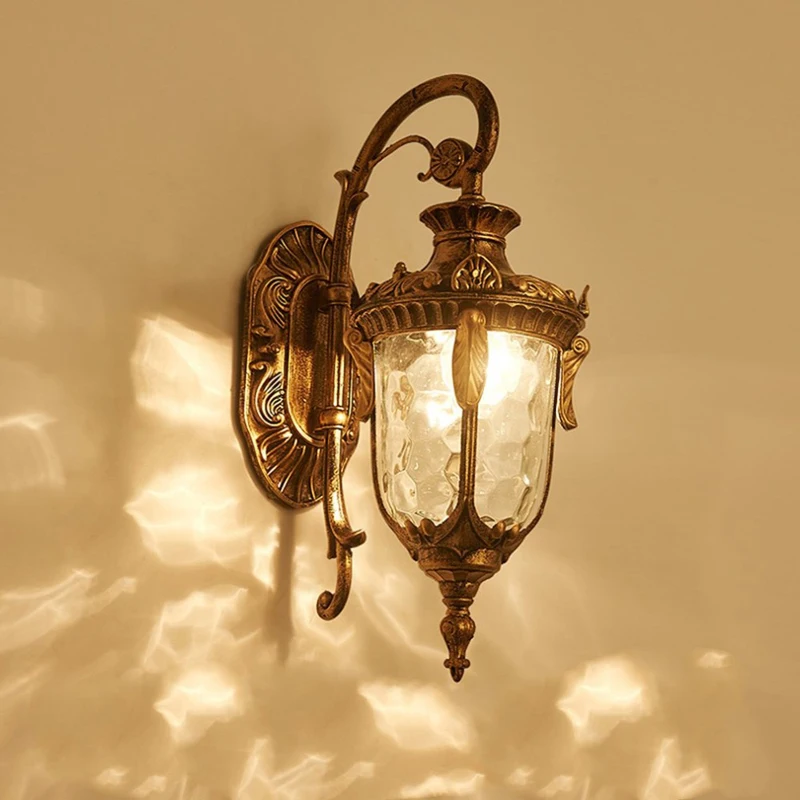 SANDIY Outdoor Wall Light Fixtures Retro Porch Lamp Exterior Nighting Sconce…