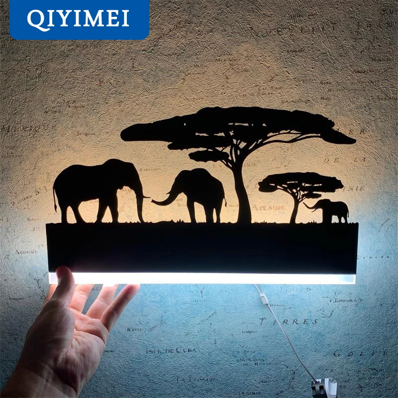 Romantic Wall Lamps Acrylic Lampshade Lighting Fixture Upside Warm Down Cool…