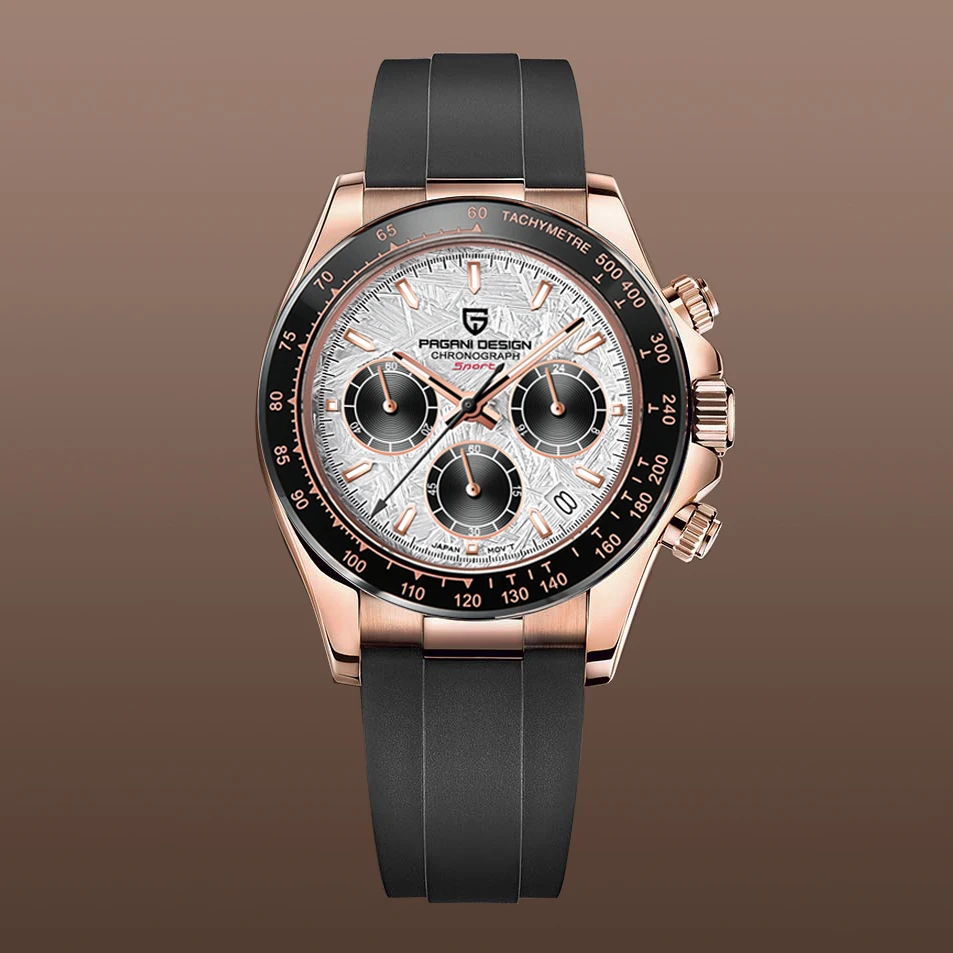 PAGANI DESIGN 2026 NEW 1664 Meteorite Dial Men's Watches Luxury Sapphire…