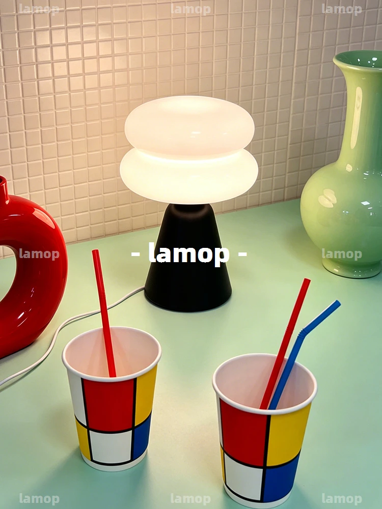 Bedside Lamps for Bedrooms and Table Lamps for Living Rooms Ambience Egg‑tart…