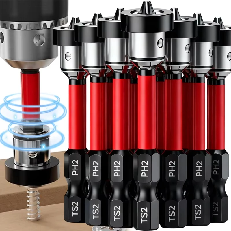 Magnetic Positioning Screwdriver Bits S2 Drywall Screw for Plasterboard…