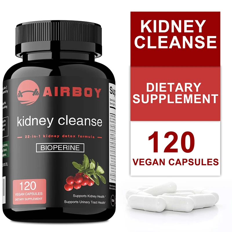 Kidney Cleanse Detox & Repair, Urinary Tract Support & Flush Formula to…