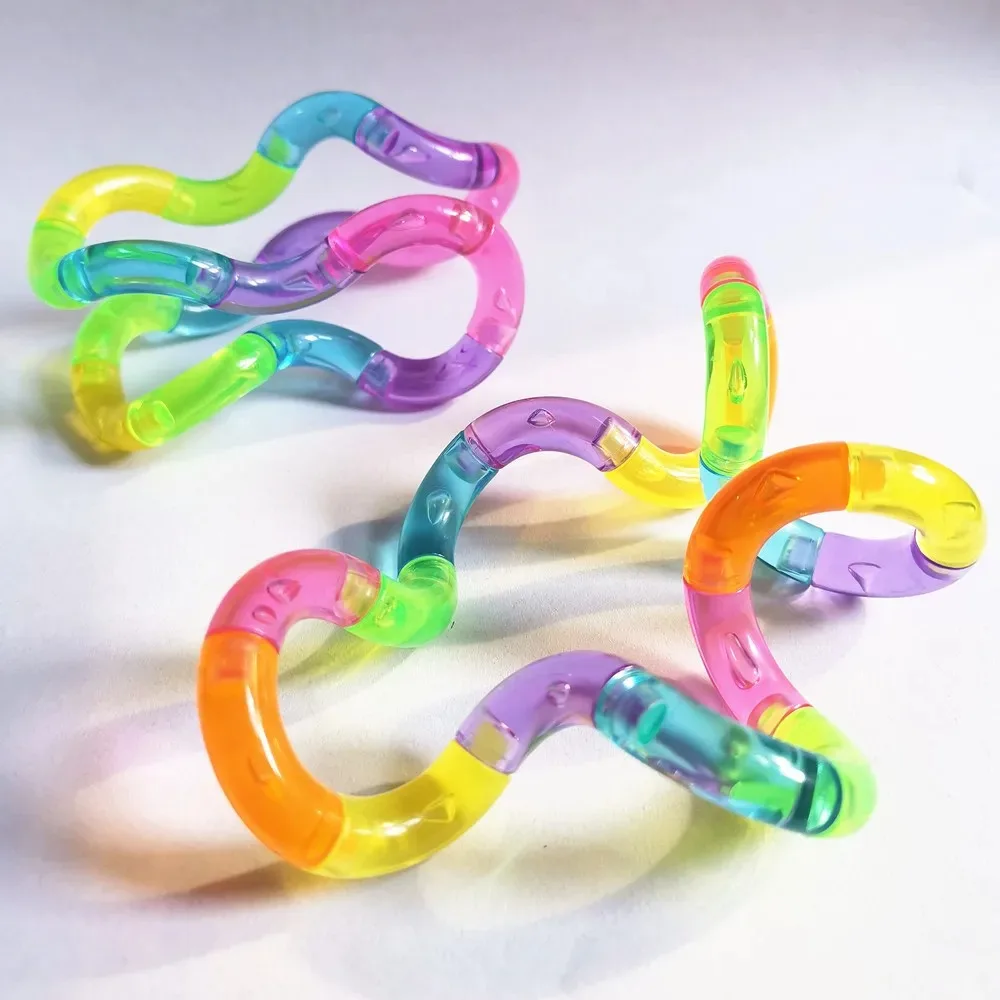 Deformable Rope Fun and Educational Fidget Toy Deformation Rope Knot Stress…