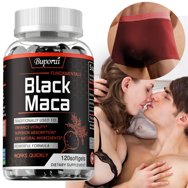 Black Maca Supplement - Natural Nergizer, Improve Performance, Energy…