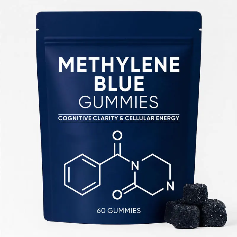 Methylene Blue Compound Gummies 5mg 30/60 Ct Blueberry Flavor for Sustained…
