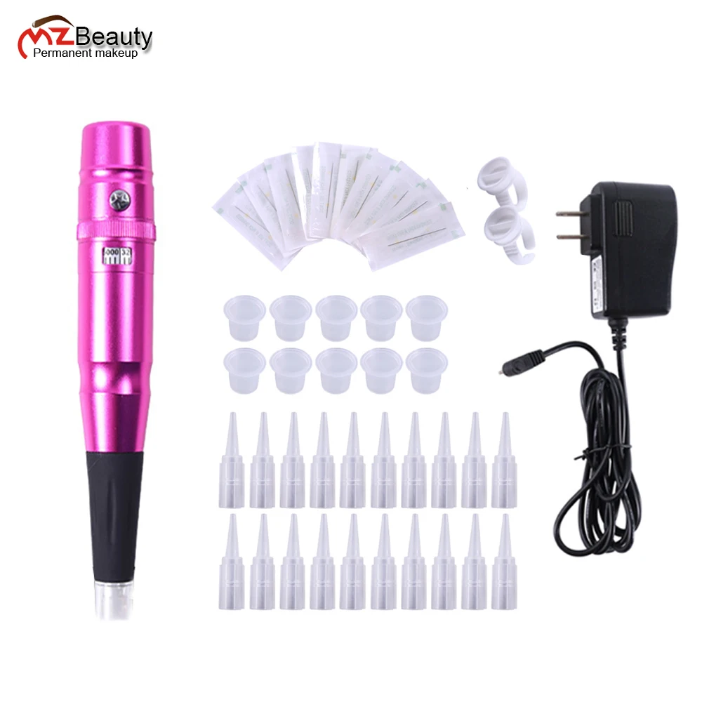 Permanent Makeup Machine Rotary Tattoo Machines Pen Semi-PMU Pens Eyebrow Lip…