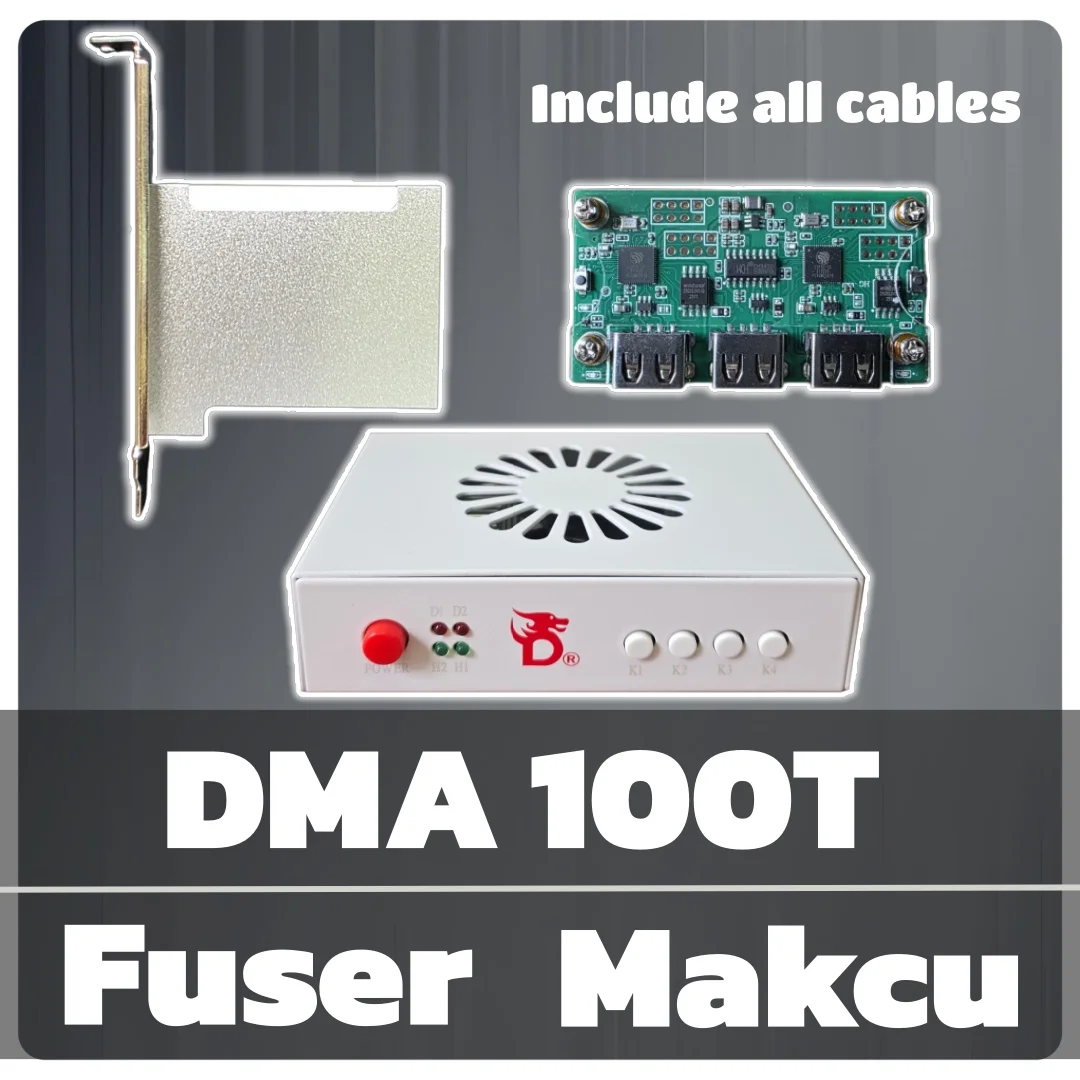 100t DMA Bundle-FPGA DMA100t Pro Card+Dichen HDMI Fuser+Makcu-DMA Kit Set