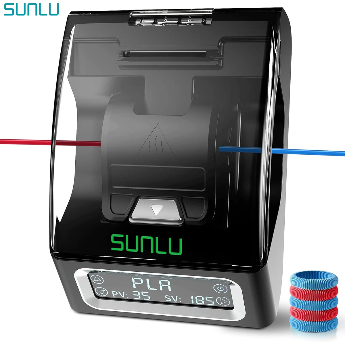 SUNLU Filament Connector FC01 for 1.75mm PLA/ABS/PETG/PA/PC Filament Fast…