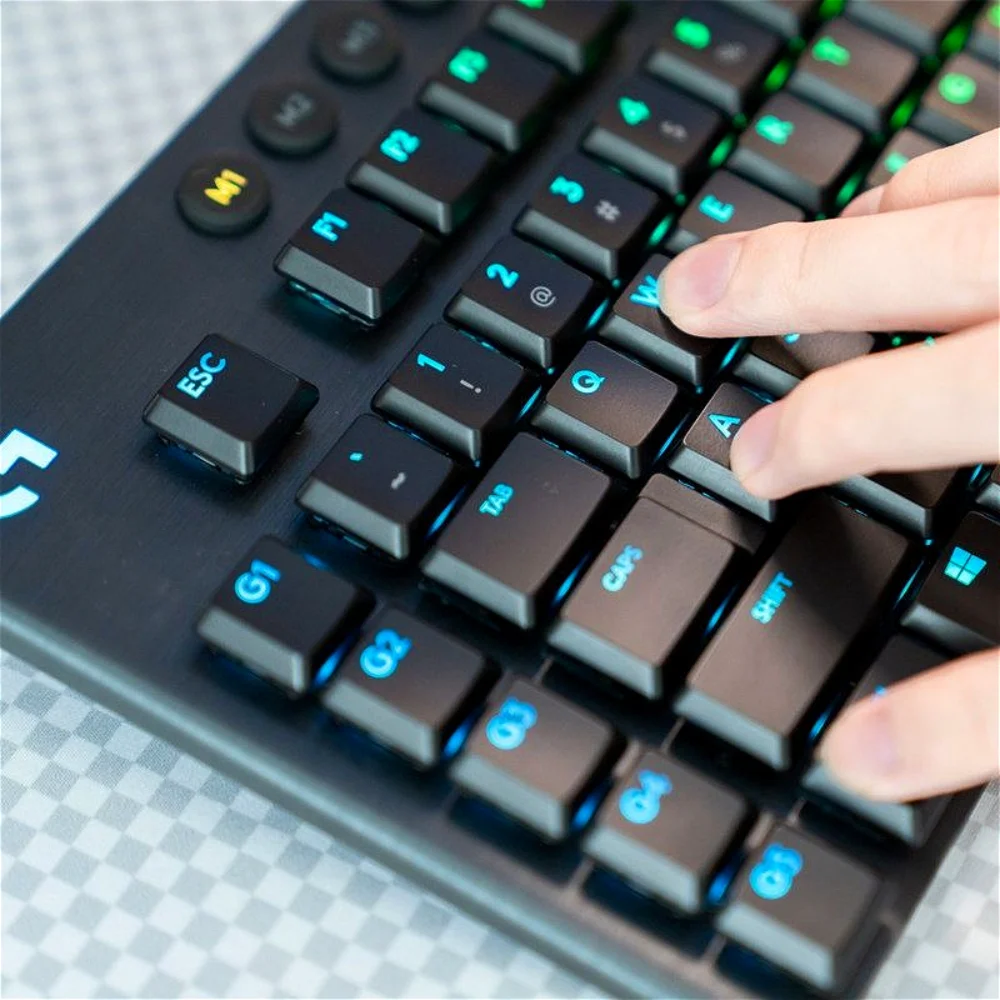 Wireless Gaming Mechanical Keyboard Keycaps Compatible with Logitech G913TKL…