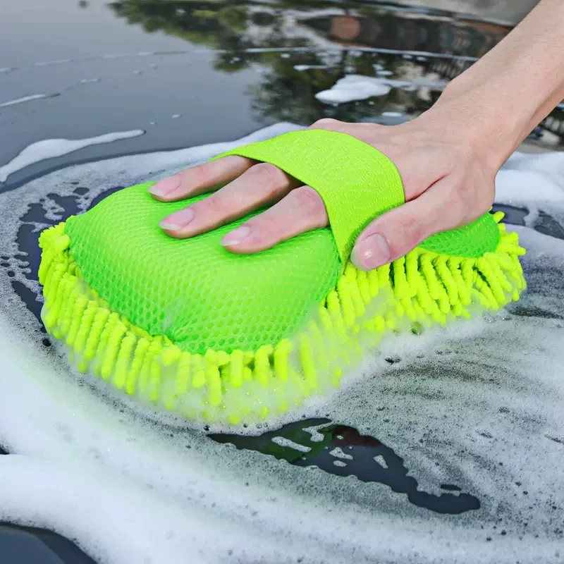 Microfiber Car Washer Sponge Cleaning Car Care Detailing Brushes Washing…