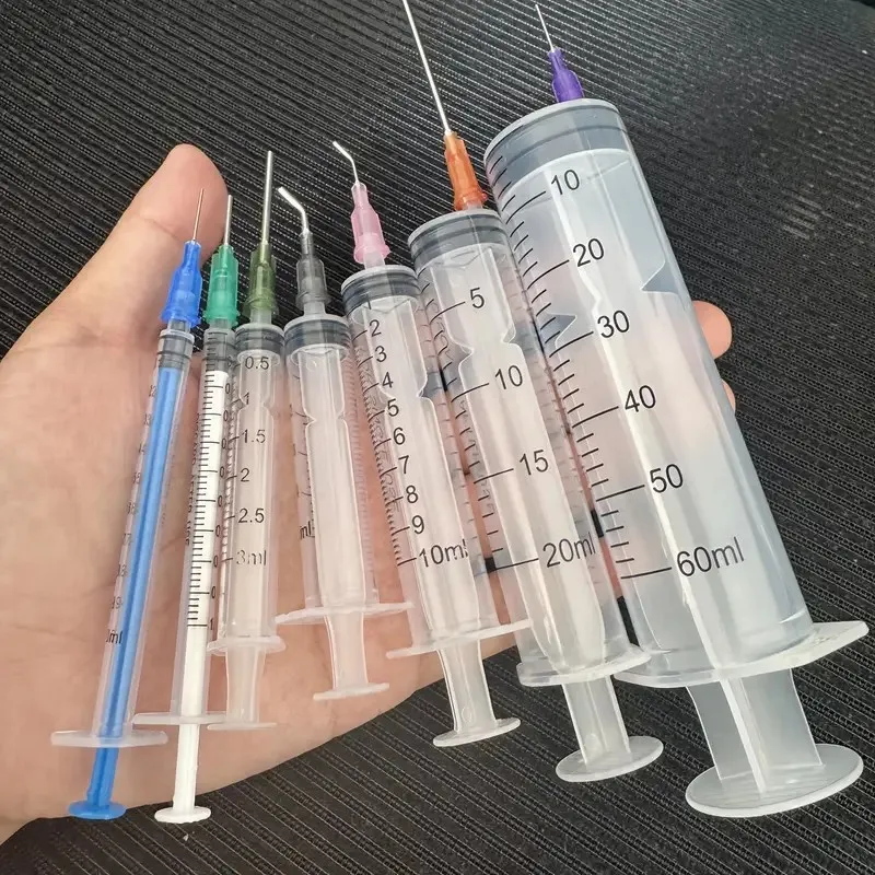 14/10pcs Syringe Set with Blunt Needles, Various…