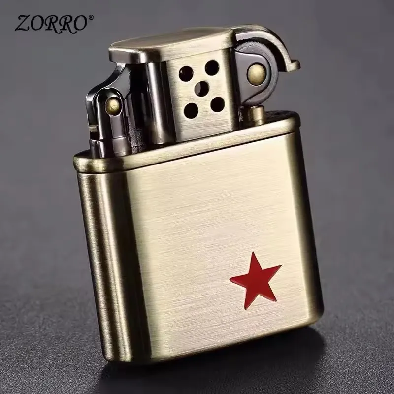 Zorro Lighter Vintage Grinding Wheel Retro Metal Constantine Flint Oil…