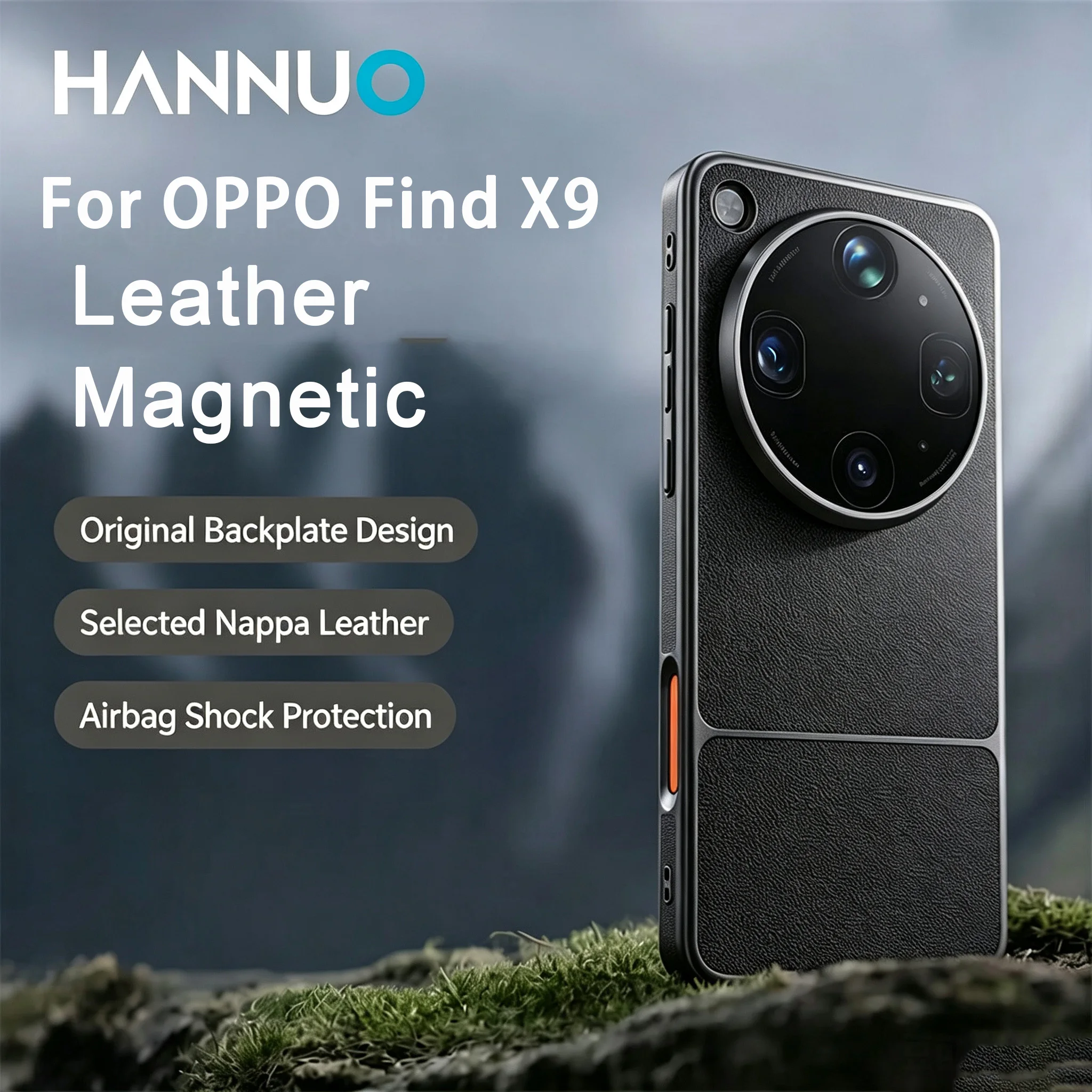 HANNUO Magnetic Protective Case for OPPO Find X9 Ultra Case Magnetic for…