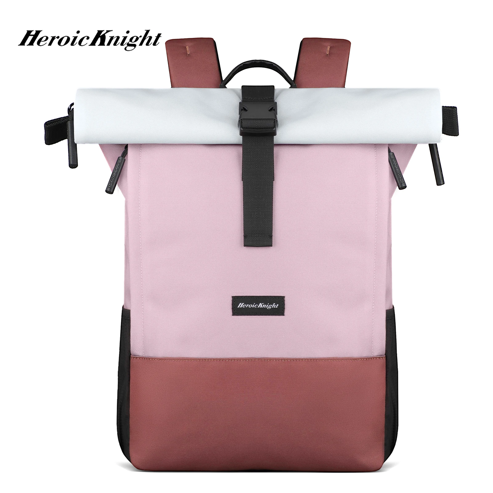 Heroic Knight Casual Travel Backpack Rolltop Anti-Theft Women School Backpack…