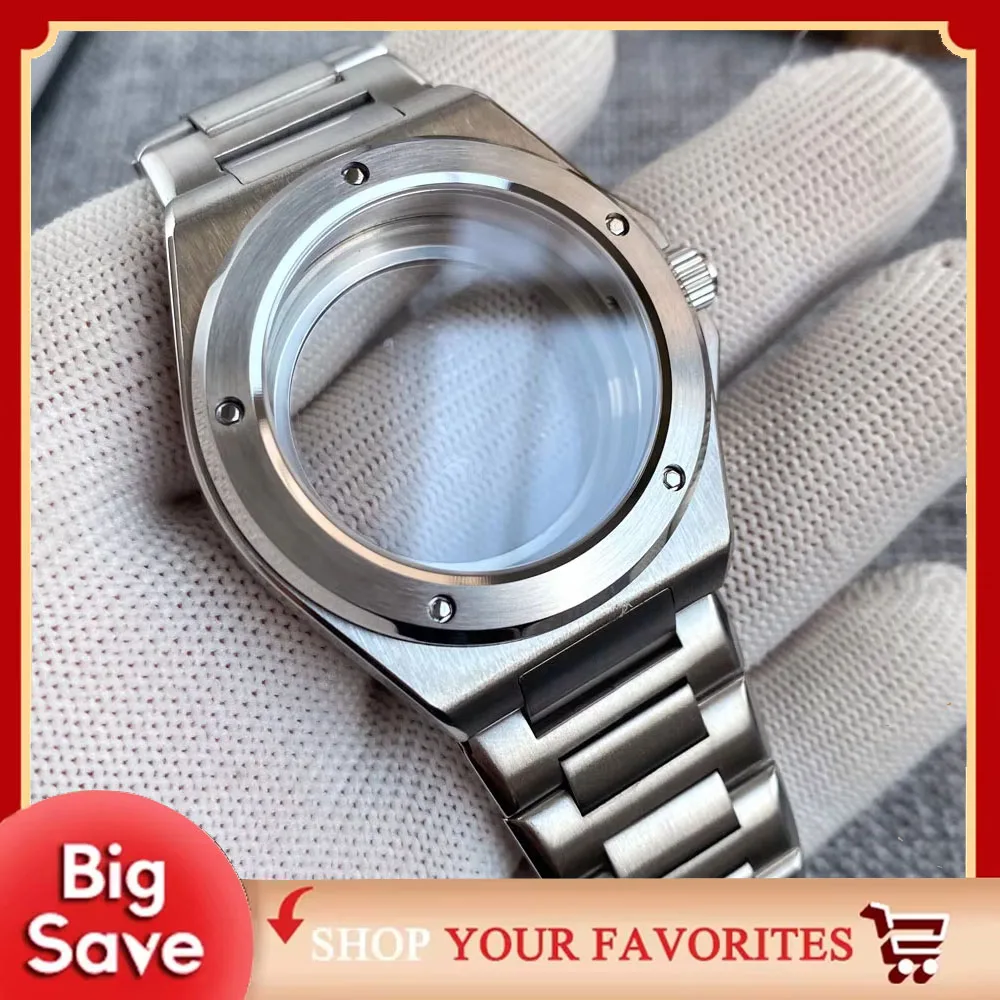20ATM Waterproof 40mm Sapphire Dive Watch Case for Ingenieur NH35 NH36 NH34…