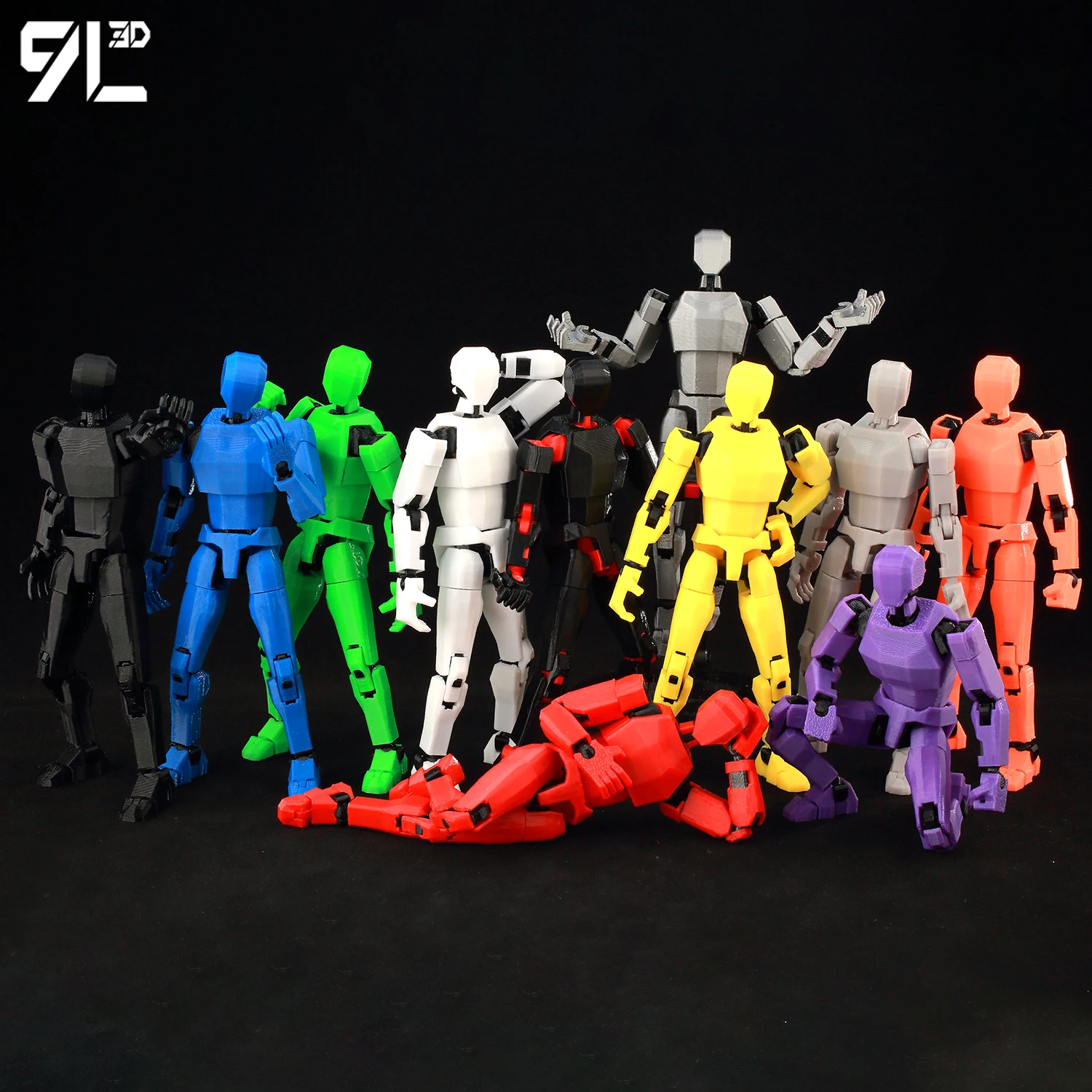 9L3D Lucky13 Toys Figure Toys Student Game Birthday Gifts Full Body Movable…