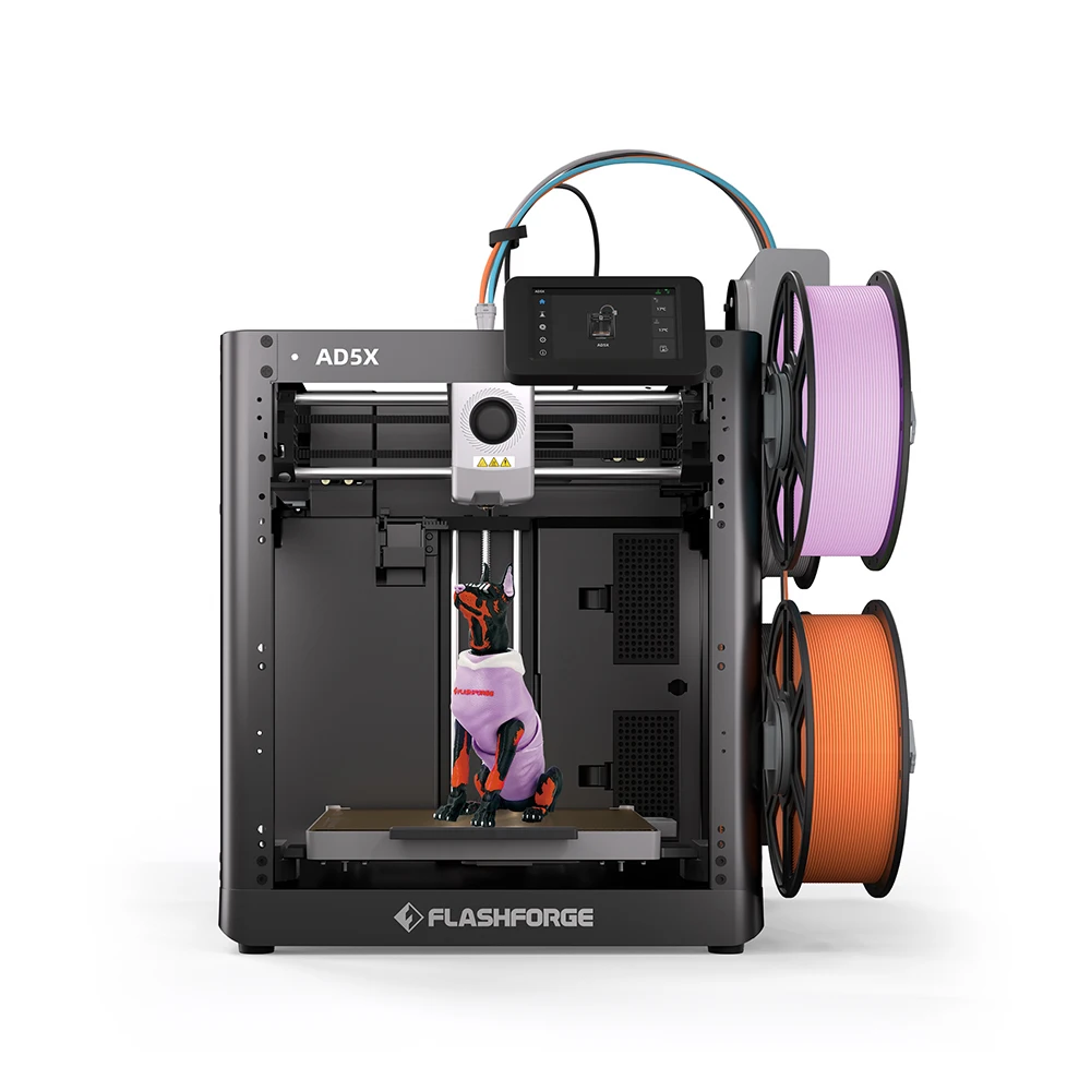 FLASHFORGE AD5X 3d Printer Multi-Color Printing Intelligent Filament System…