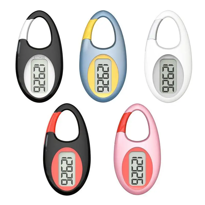 FITCENT 3D Pedometer for Walking Simple Step Tracker Counter with Large…