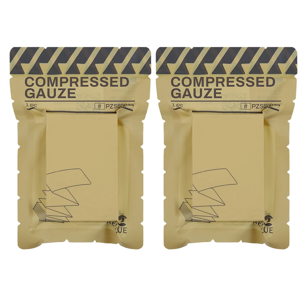 Rhino Rescue Compressed Gauze for Emergency Sterile Wound Dressing First Aid…