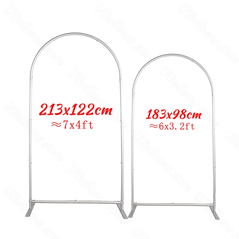 Silver Backdrop Arch Stabel Aluminum Metal Silver Backdrop Stand Arch for…