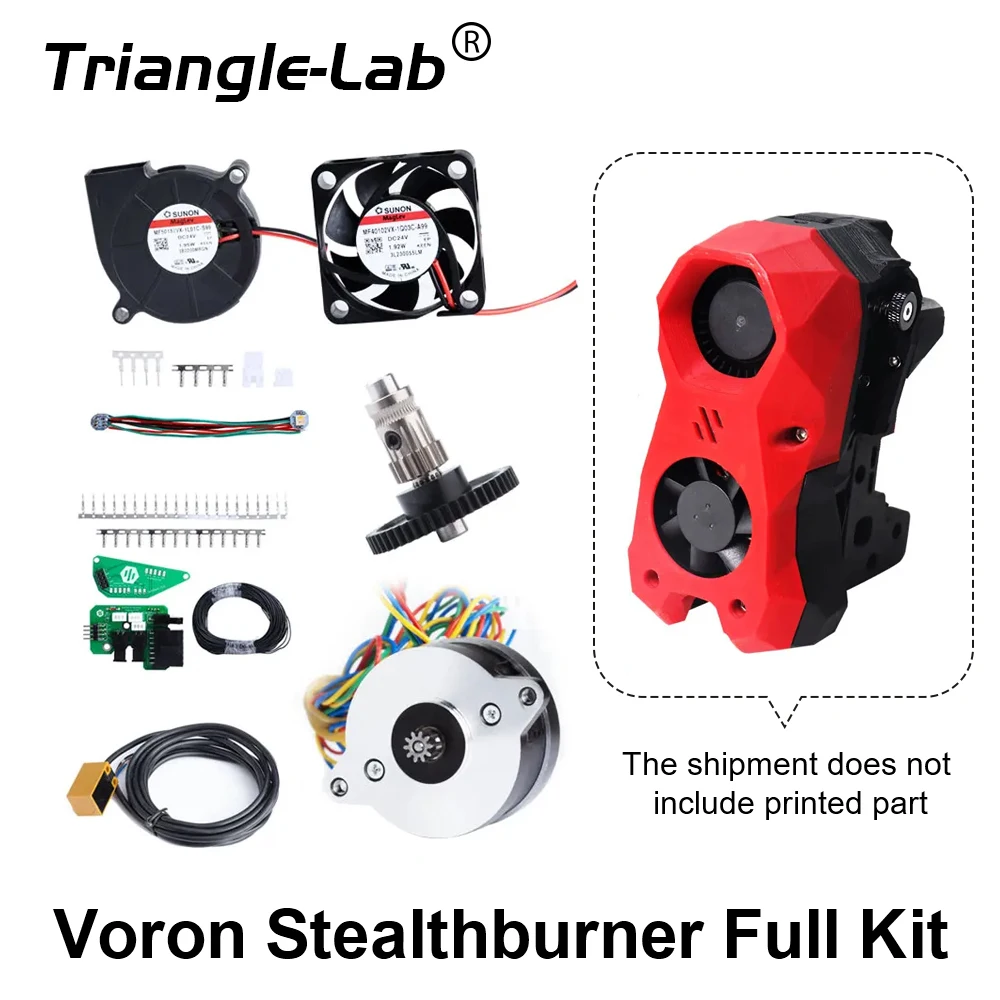 Trianglelab High Quality Voron Stealthburner Fullkit 4.0 3D Printer Trident…