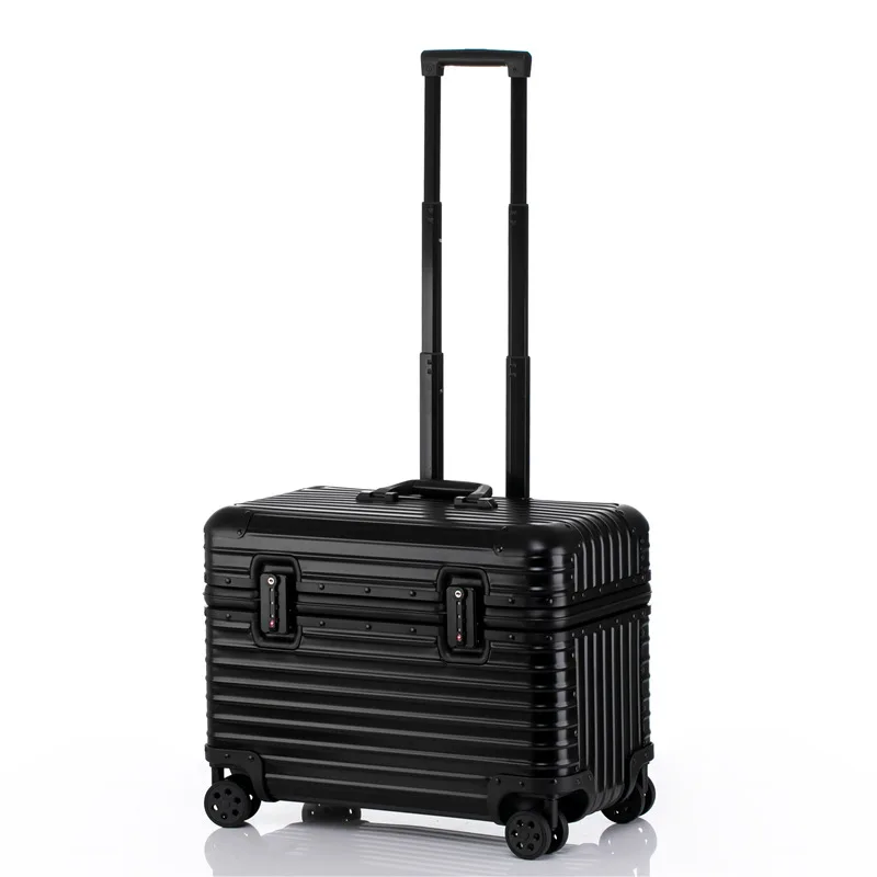 Bunnyfly 18/20-Inch Aluminum Alloy Magnesium Modern Carry-On Luggage Air…