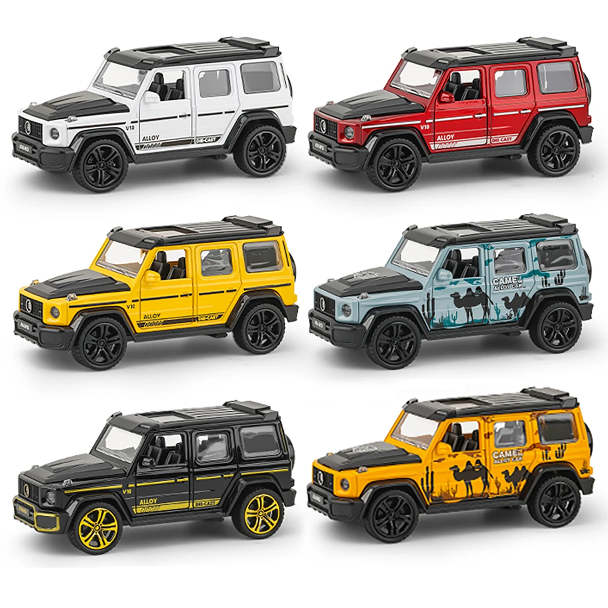 1:28 Scale Cast Simulation Alloy Toy Car Door can be Opened Pullback Drive…