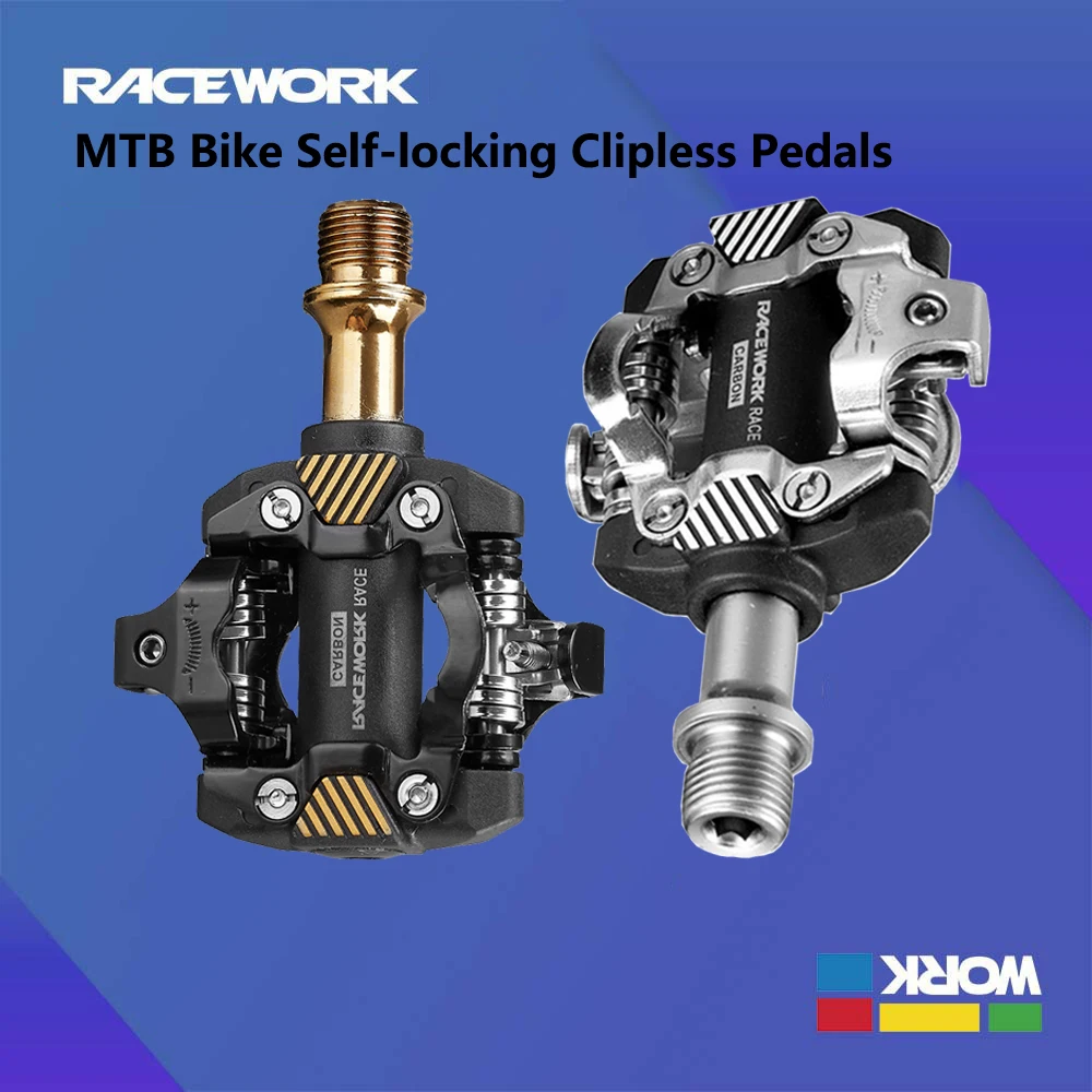 RACEWORK X-M8100 MTB Bike Pedals Ultra-light Self-locking DU+ Ball-bearing…
