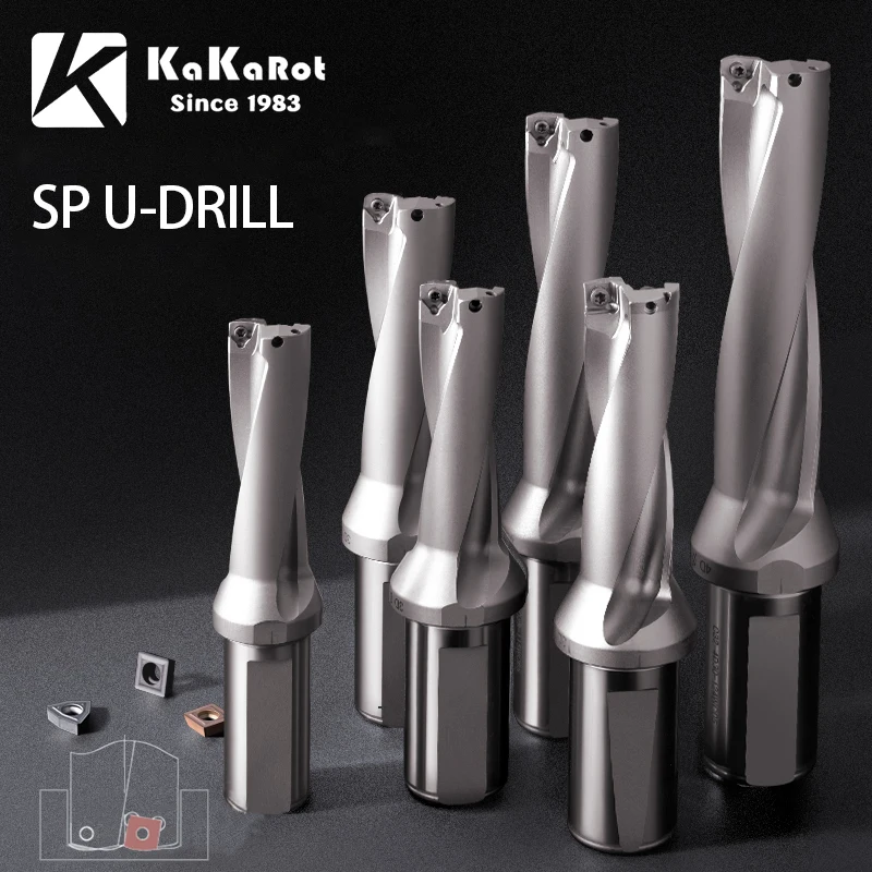 SP Series Drill Bites Insert Drill Metal Drill Bits 13mm-50mm Depth 2D 3D 4D…