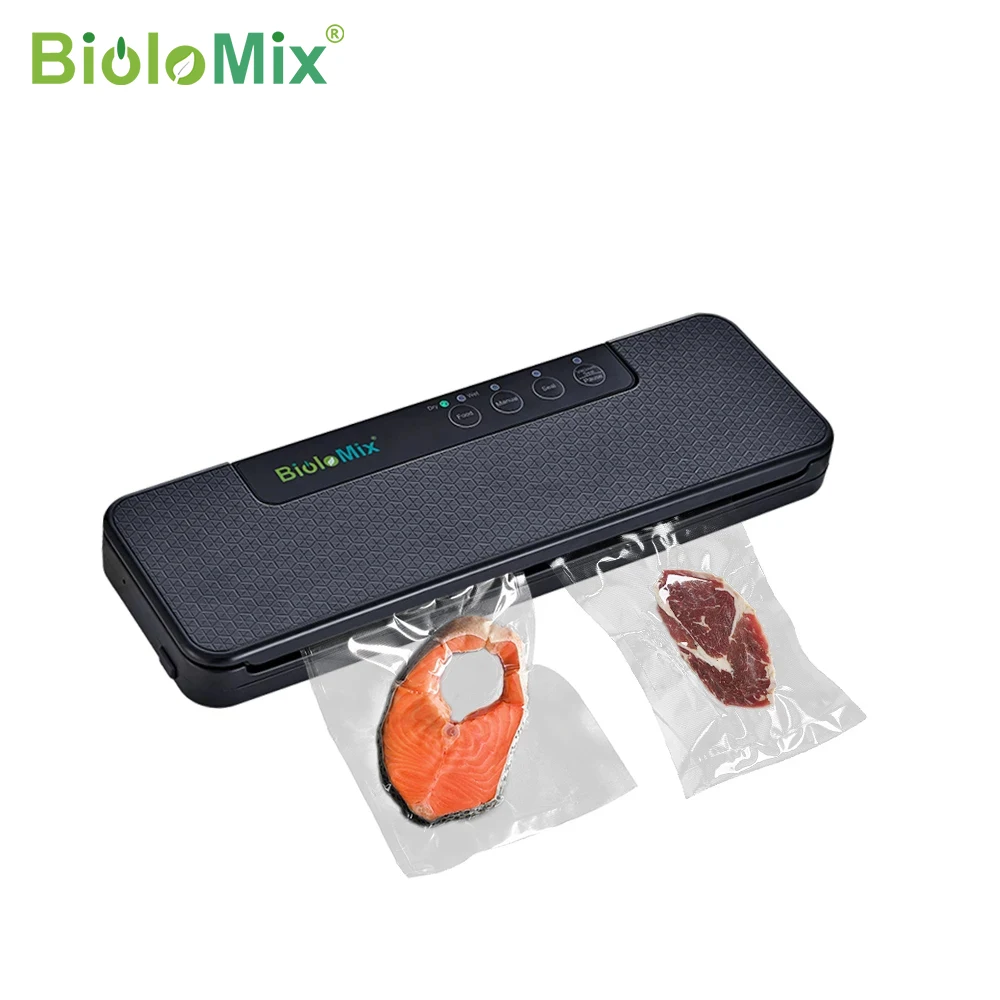 BioloMix Automatic Food Vacuum Sealer Wet or Dry Food Saver Packing Machine…