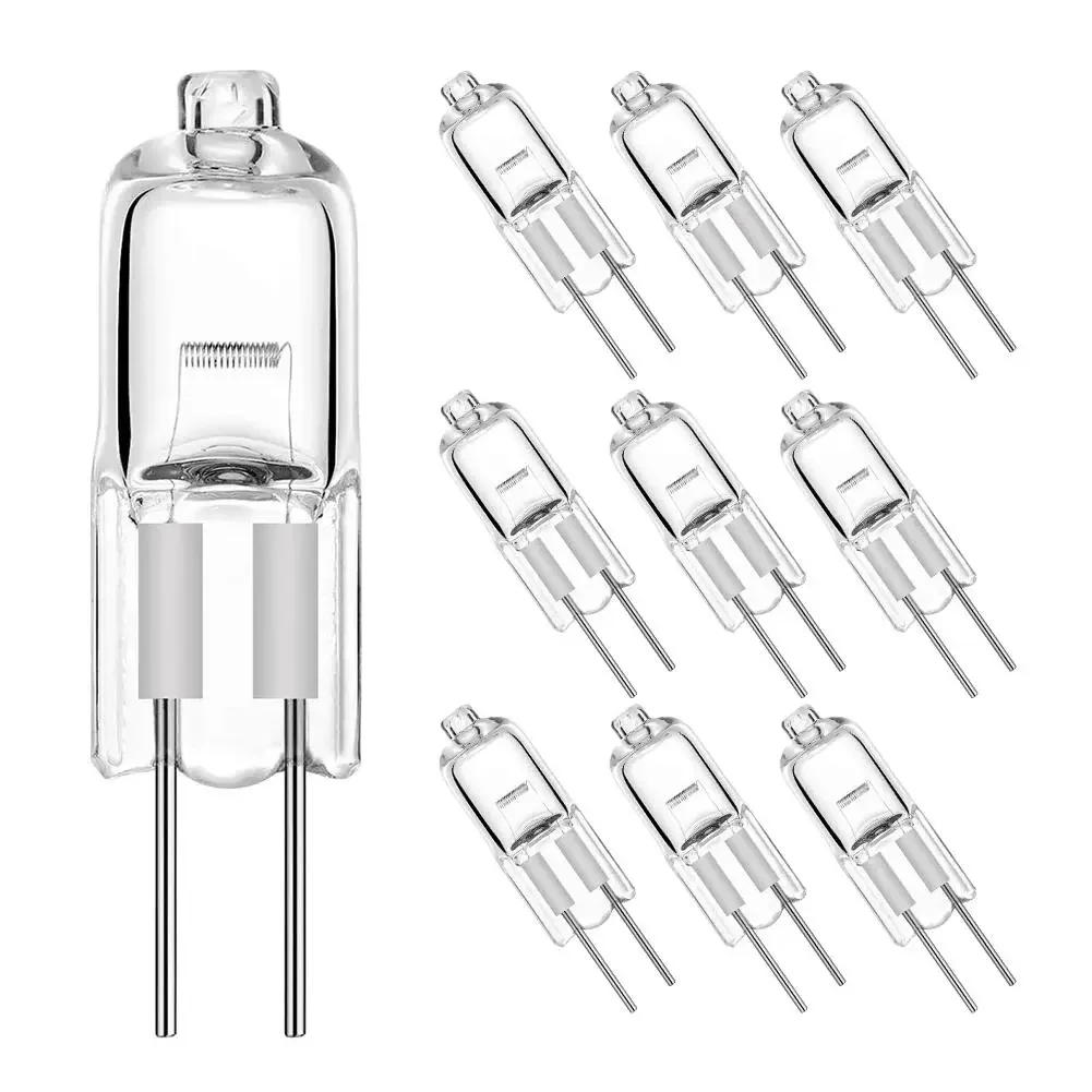 10pcs G4 Halogen Bulb 12V 5W 10W 20W 35W 50W G4 Halogen Bulbs Light Globe Lot…