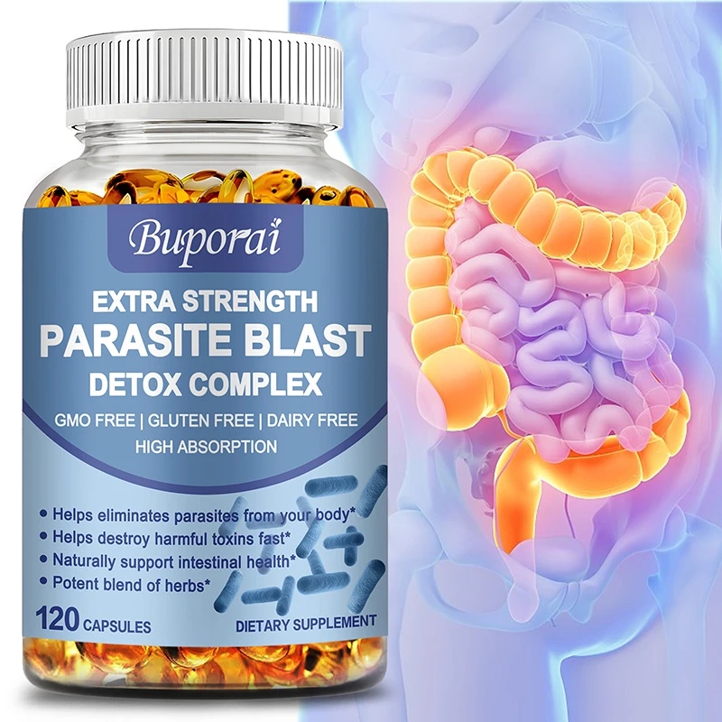 Parasite Blast Detox Complex - Eliminate Parasites, Cleanse the Intestines…
