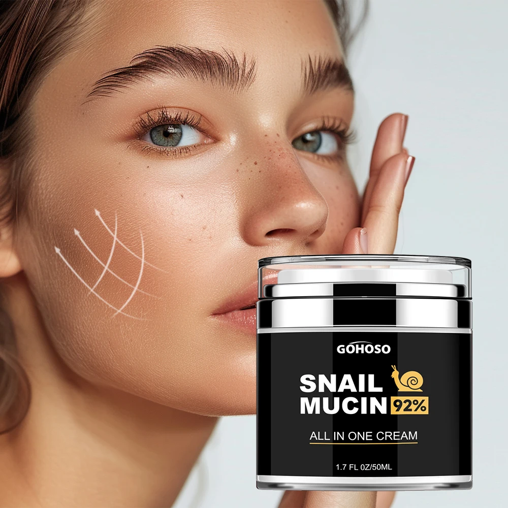 ENVISHA Skin Care Snail Mucus Facial Cream Firming Whitening Anti-Aging…