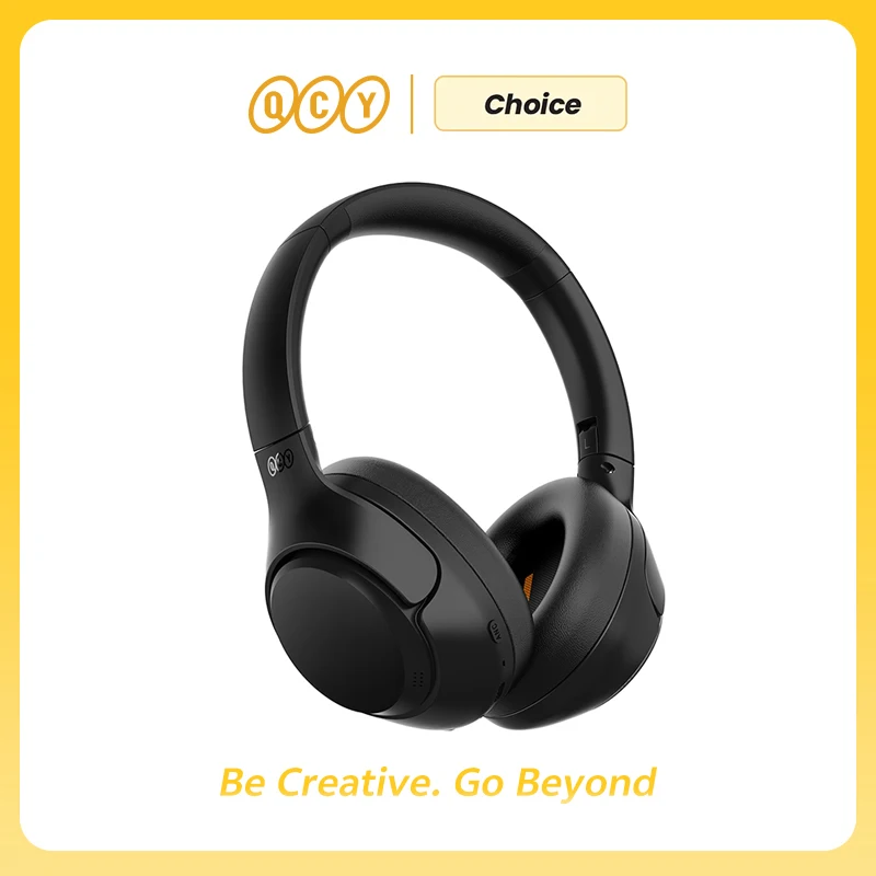QCY H3 ANC Wireless Headphones 43dB Hybrid Active Noise Cancelling Bluetooth…