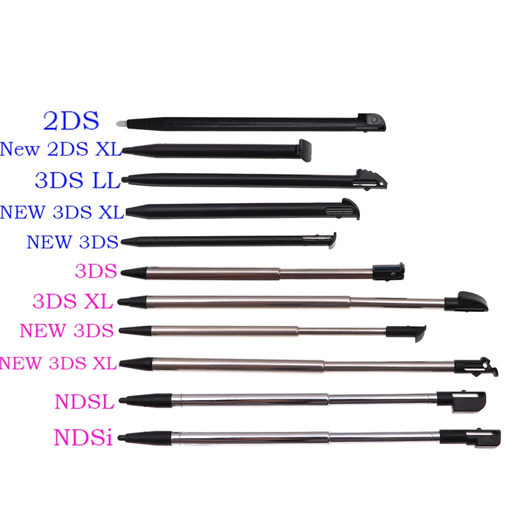 1pcs Metal Telescopic Stylus Plastic Stylus Touch Screen Pen for 2DS 3DS New…