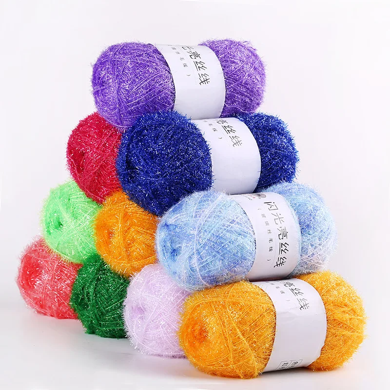 50g Glass Yarn Thread DIY Dishwashing Towel Yarn Wool Dishwasher Towel Thread…