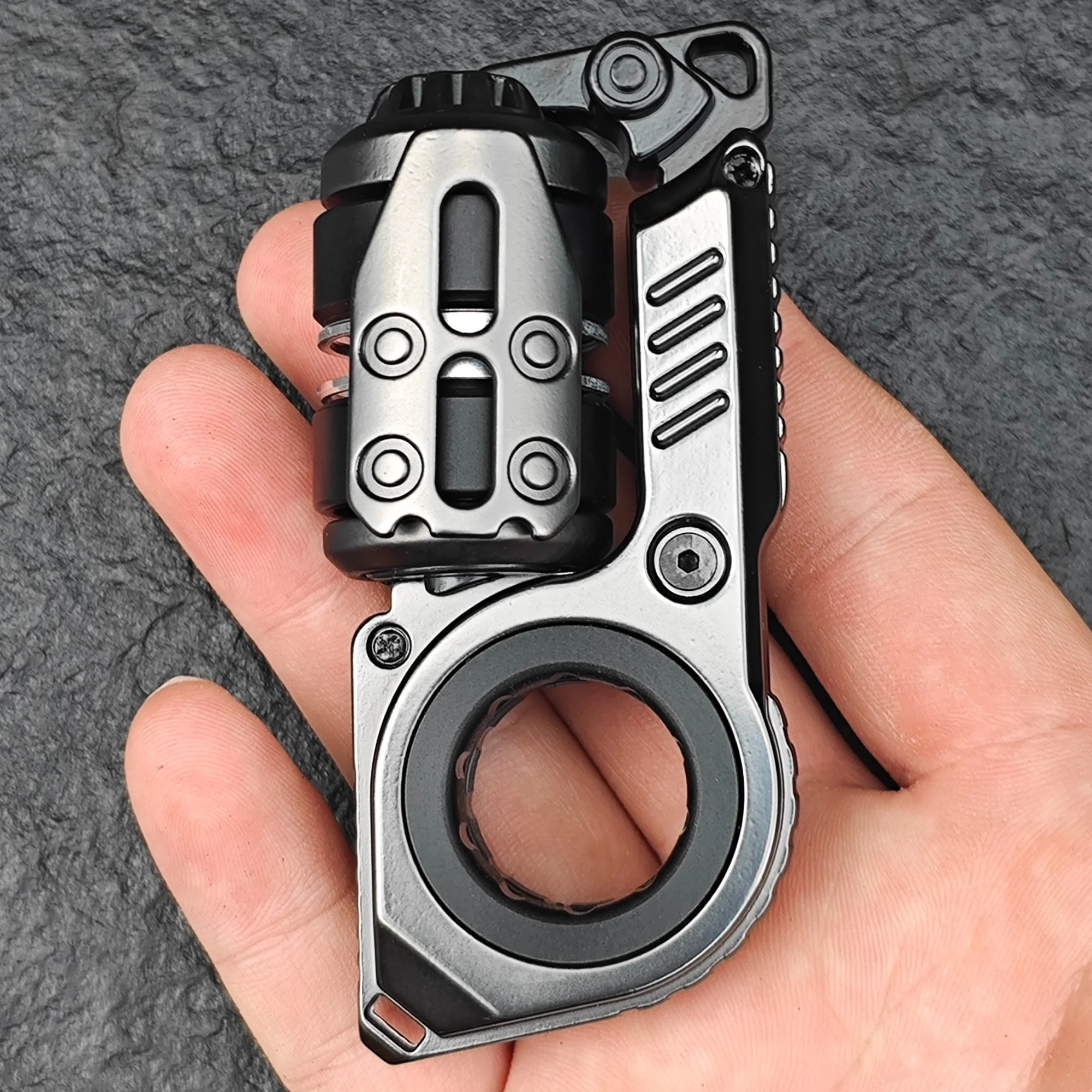 EDC Fidget Sliders Fidget Toys Tuning Fork Magnetic Push Egg Mechanical…