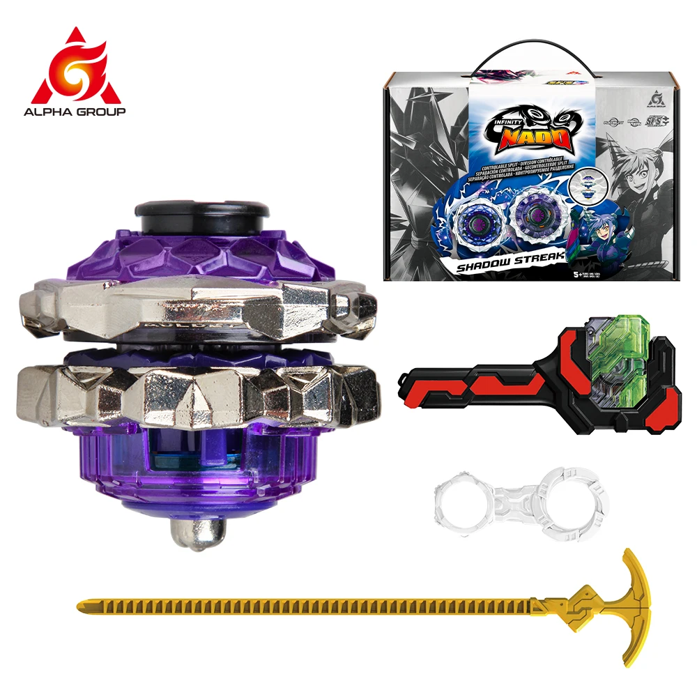 Infinity Nado 3 Original Crack Series 2 In1 Split Transforming Metal Gyro…
