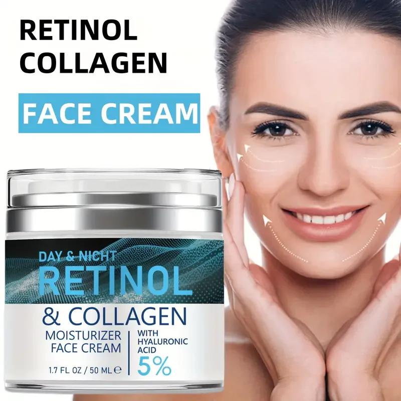 ENVISHA Face Skin Care Retinol Collagen Cream Fade Fine Lines Deep Hydration…