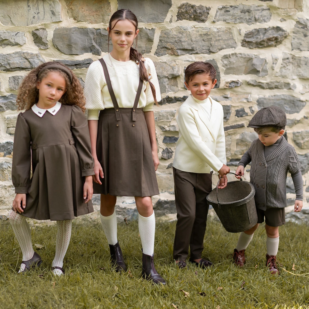 AP Chestnut Collection for Brown Exquisite Embroidery Fashion Brothers…