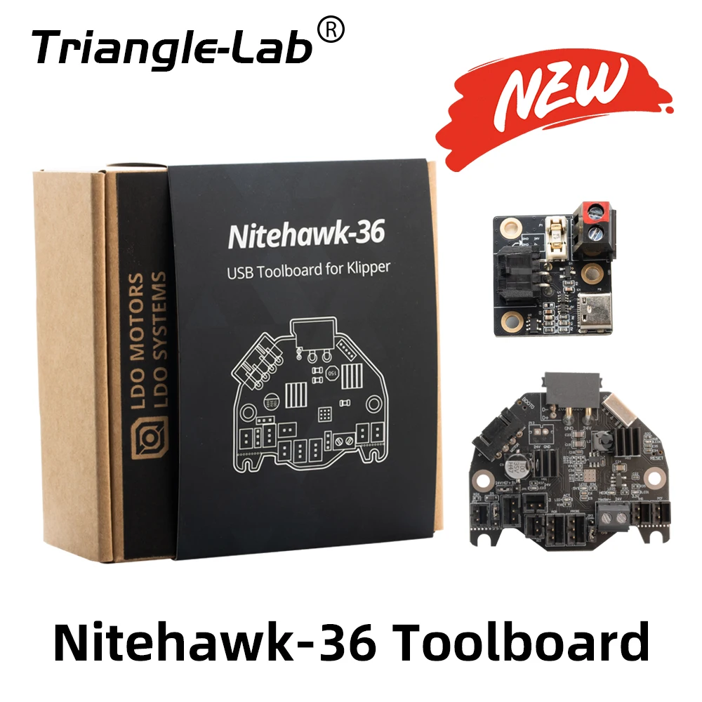 Trianglelab NEW Nitehawk LDO Toolboard Featuring RP2040 MCU TMC2209 Drive…