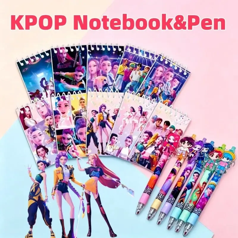 Popular Witch Hunt Theme Notebook SET Cartoon Childrens Companion Gift Book…