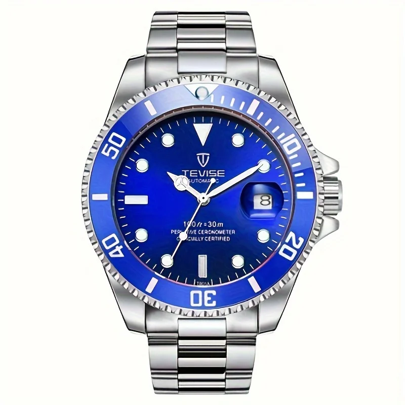 TEVISE New Men Mechanical Wristwatch Luxury Business Leisure Stainless Steel…