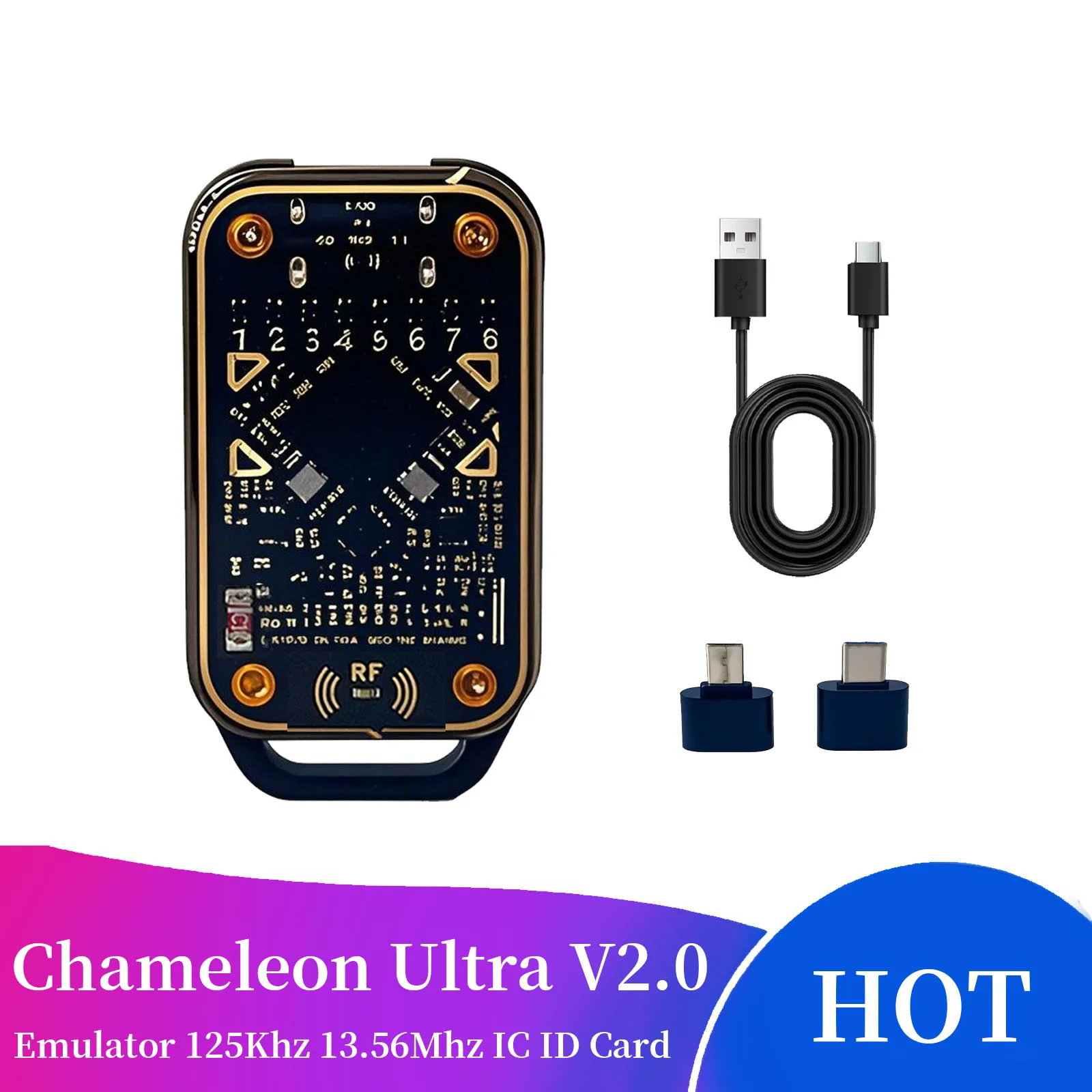 New Chameleon Ultra Contactless Smart Card Emulator Compatible with NFC Read…