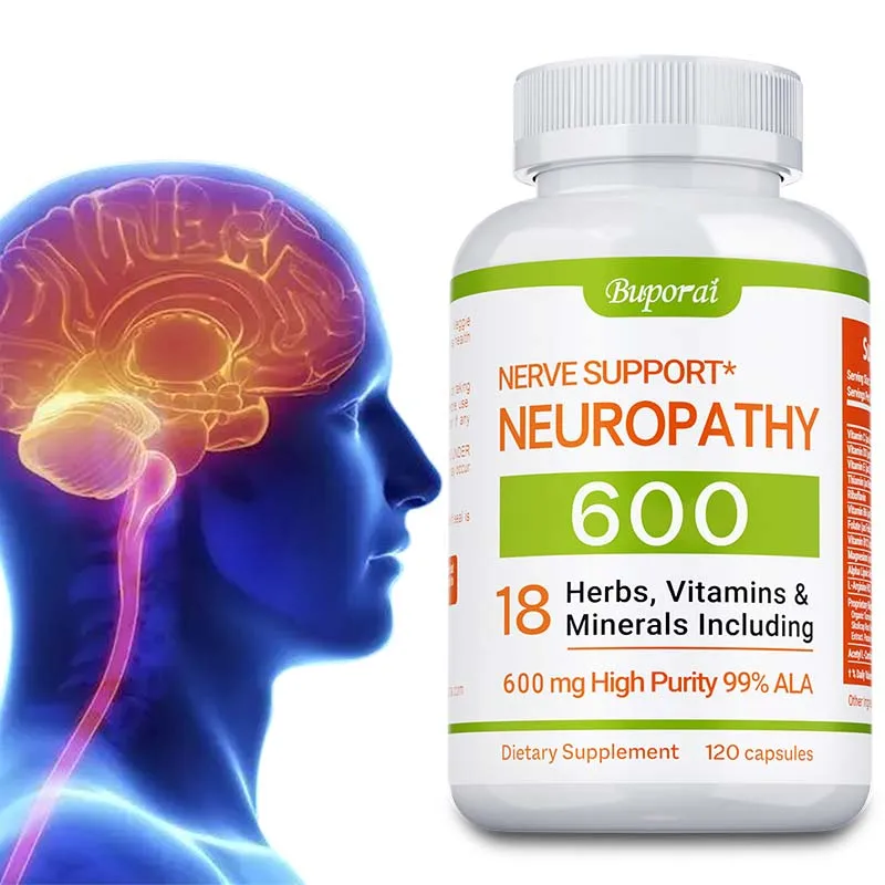 Neuropathy Support Supplement 600mg - Supports the Nervous System, Relieves…